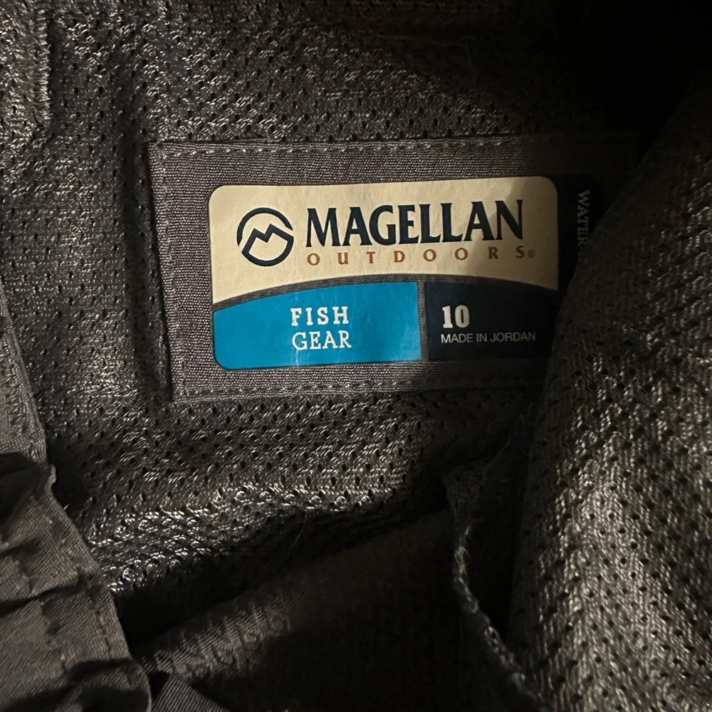 Magellan boys fish gear dark Gray Cargo Shorts